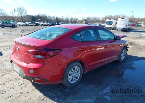 2019 Hyundai Elantra Se z USA, uszkodzony, nr VIN 5NPD74LF1KH438262